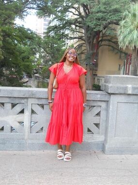 Red Maxi Dress